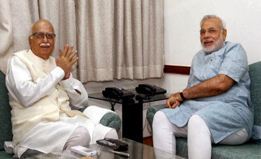 Modi Meets Advani